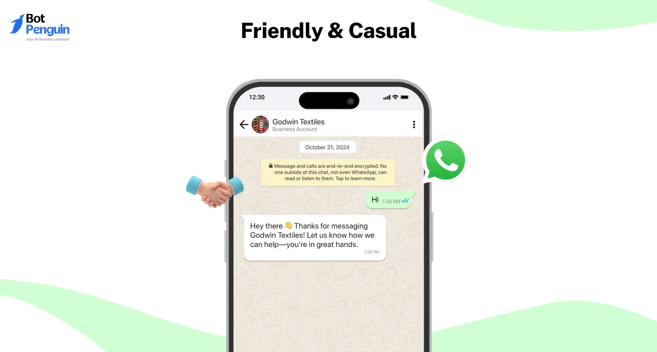 Friendly & Casual