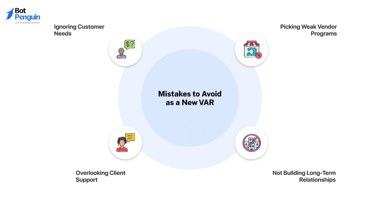 Mistakes to Avoid as a New VAR