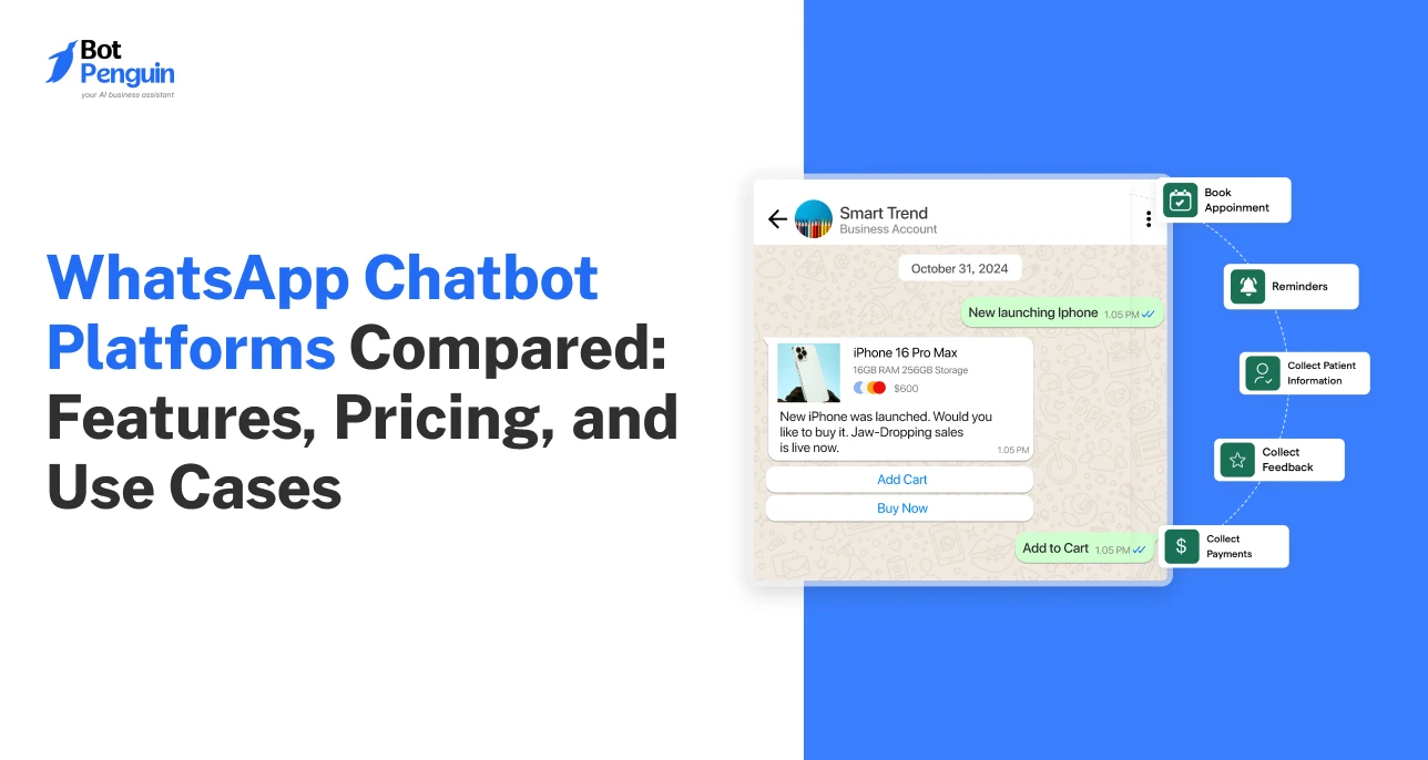WhatsApp Chatbot Platforms Compared_ Features, Pricing, and Use Cases