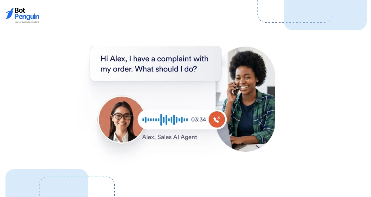AI phone answering system handling automated customer conversations and voice interactions