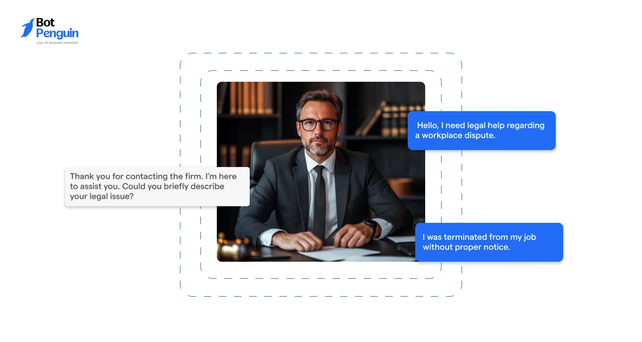 AI phone answering assistant for legal firms handling client intake and case inquiries