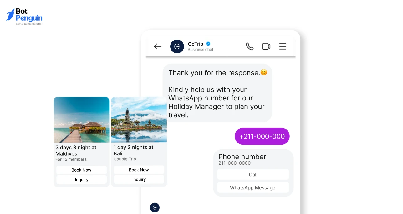 Travel and Hospitality Chatbots
