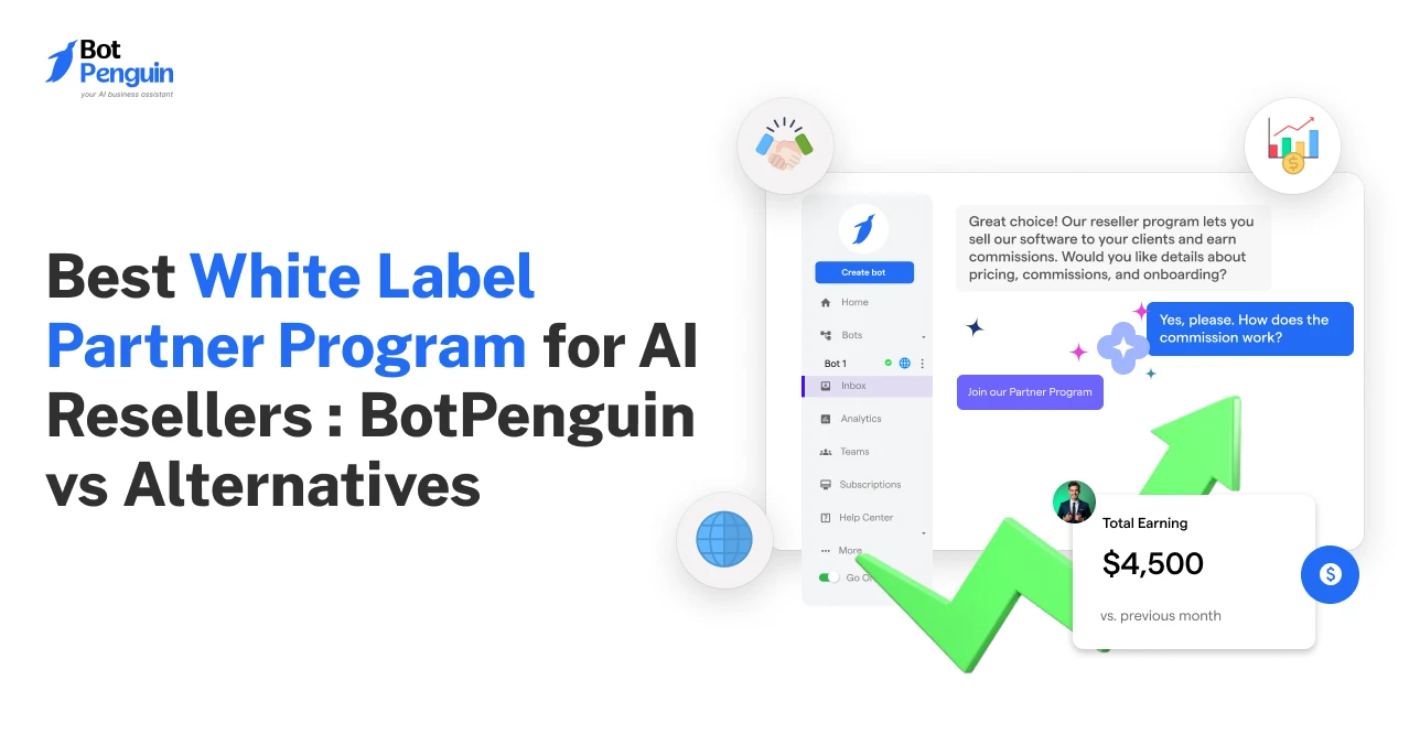Best White Label Partner Program for AI Resellers in 2026_ BotPenguin vs 4 Alternatives